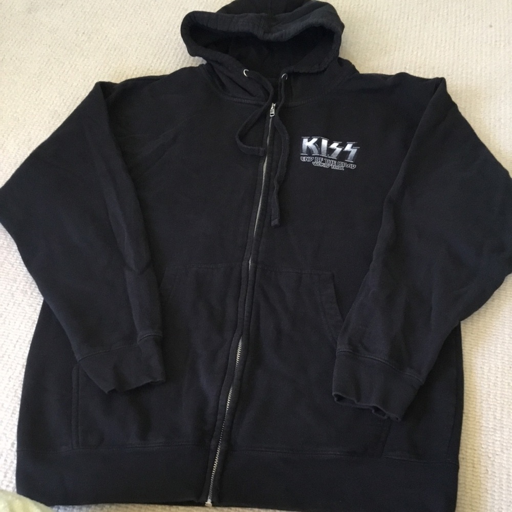 Kiss End of The road Tour Hoodie large